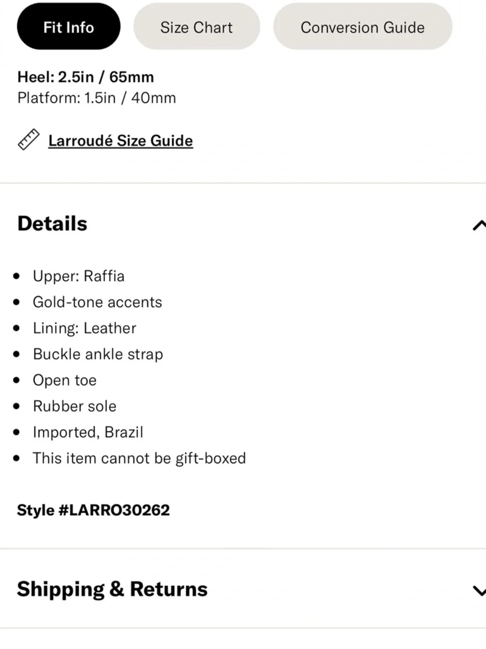 Larroudé Gio Milanina Platform Sandals Raffia Gold Size 7.5